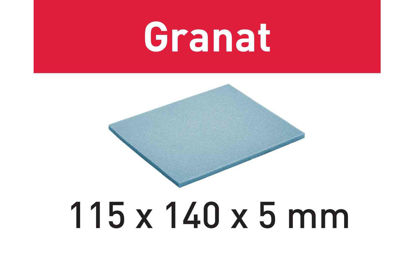 Picture of Abrasive sponge Granat 115x140x5 MF 1500 GR/20