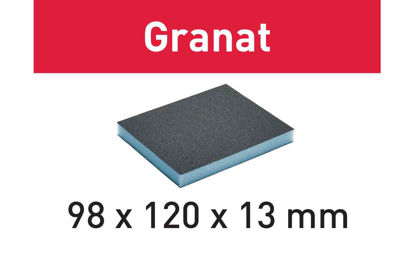 Picture of Abrasive sponge Granat 98x120x13 220 GR/6